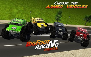 Bigfoot Racing OverKill 3D Ekran Görüntüsü 2