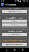 Display Off Button Widget اسکرین شاٹ 2