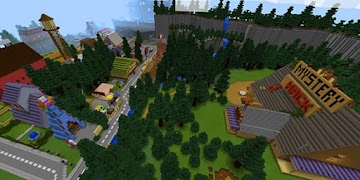 برنامه‌نما Gravity Falls Map for Minecraft عکس از صفحه
