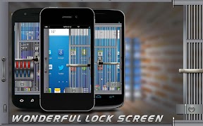 Jail Door Lock Screen |Pattern 스크린샷 6