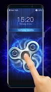 Fidget spinner lock screen syot layar 1