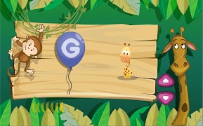 Zoo Balloon Alphabet captura de pantalla 2