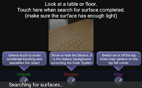 Solar System Augmented for ARCore (Preview) ảnh chụp màn hình 1