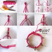 أنماط سوار الصداقة الملصق