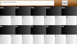 برنامه‌نما easy Chord عکس از صفحه