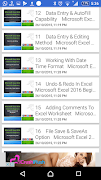Tutorial For Excel 2016 screenshot 4
