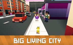 Blocky Cat Simulator screenshot 1