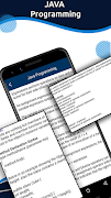 Learn Java programming Offline - Java Tutorials Screenshot 2