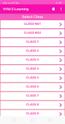 VVM E-Learning school application تصوير الشاشة 1