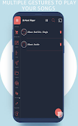 برنامه‌نما NOTE 9 / S10 Music Player with Gestures عکس از صفحه