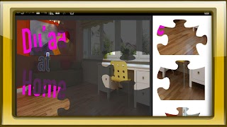 Puzzle on Wall poster