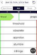Dual Voca - 독해실력어휘(무료버전) স্ক্রিনশট 4