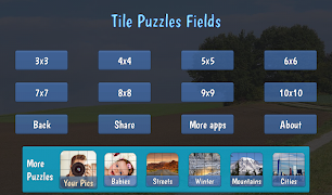 7 Schermata Tile Puzzles · Fields