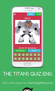THE TITANS QUIZ ENG syot layar 2