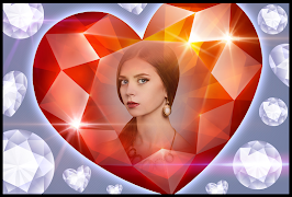 برنامه‌نما Diamond Photo Frames عکس از صفحه