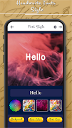 3 Schermata Handwrite Fonts Style