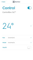 Electrolux ControlBox syot layar 2