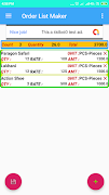 پوستر Order List Maker