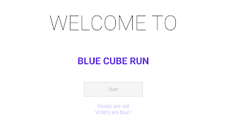 BLUE CUBE RUN 3D Ekran Görüntüsü 1