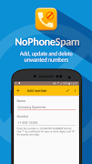 NoPhoneSpam – Just Block Calls syot layar 1