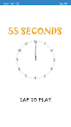 55 Seconds Clock syot layar 1