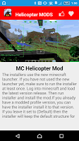 هليكوبتر وزارة الدفاع لMCPE` تصوير الشاشة 2