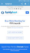 Spidyhost syot layar 1