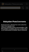 Malayalam Photo Comment screenshot 4