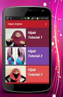Step by Step Hijab Tutorial Cartaz