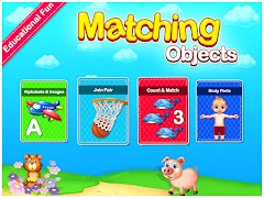 Matching Object - Kids Pair Making Learning Game imagem de tela 4