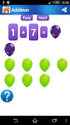 برنامه‌نما Basic Math & Tables for Kids عکس از صفحه