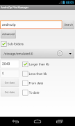 AndroZip™ FREE File Manager স্ক্রিনশট 3
