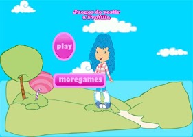 Juegos de Vestir Frutilla الملصق