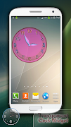 Transparent Clock Widget ภาพหน้าจอ 3