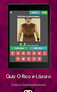 Quiz - O Rico e Lázaro syot layar 4