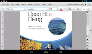 Office HD: TextMaker TRIAL screenshot 5