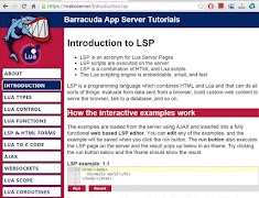 Lua Web Tutorial capture d'écran 4