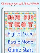 Math Big Test screenshot 3