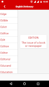 Offline English Dictionary ภาพหน้าจอ 4