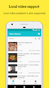 Video Glancer - video player&web video downloader ảnh chụp màn hình 4