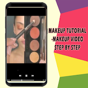 برنامه‌نما Makeup Tutorial -Makeup Video Step by Step عکس از صفحه