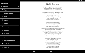 One Direction Lyrics Ekran Görüntüsü 5