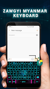 Keyboard Zawgyi Myanmar screenshot 5