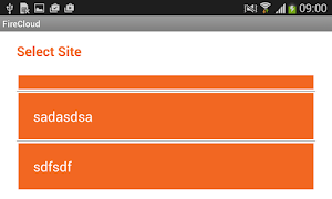 برنامه‌نما Firecloud Offline عکس از صفحه
