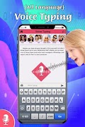 برنامهنما Voice Typing in All Language عکس از صفحه