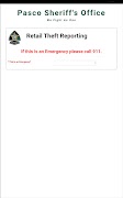 PSO Retail Theft Reporting captura de pantalla 7