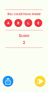 Four Letters Bubble screenshot 4
