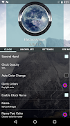 3D BEST Moon Clock Widget 截图 7