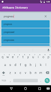 Afrikaans Dictionary Offline スクリーンショット 5
