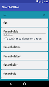 Offline Dictionary 2017 capture d'écran 2